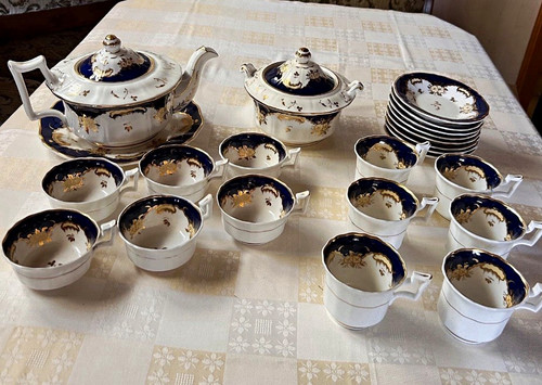 Kaffeeservice kobaltblau - kaffeeservice,