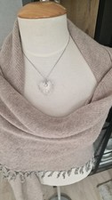 Swarovski Herz Original mit Kette Glas Silber Neu Anhänger Collier 