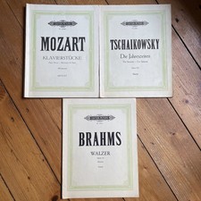 Konvolut: 3 Klavierbücher –