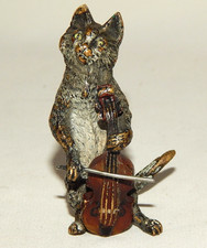 Wiener Bronze KATZE spielt