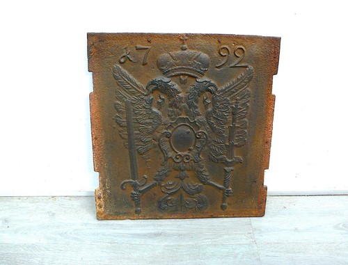 Antike ofenplatte 1792 - antike,