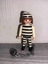 Playmobil 5157 Figur Serie 2 Boys Sträfling Gefangener Häftling Sammelfigur