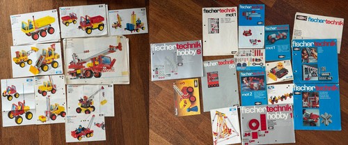 Fischertechnik konvolut sehr - -,