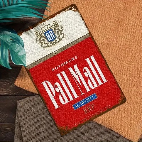 Blechschild pall mall - blechschild,
