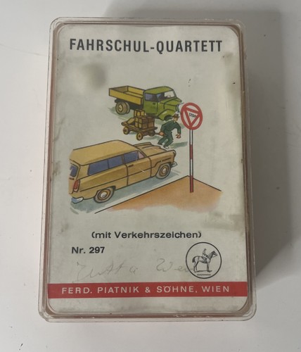 Fahrschul quartett 297 - fahrschul-quartett, von
