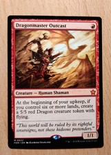 Mtg Magic: Ausgestoßener Drachenmeister /Dragonmaster Outcast, English Nearmint 