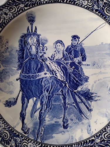 Delft wandteller royal - delft,