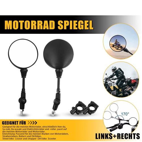 Paar 360 motorrad spiegel - 1,