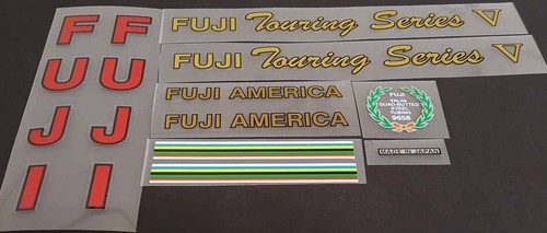 Fuji decal set - set, fahrrad