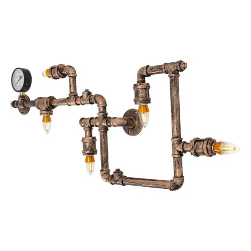 Neu retro wasserrohr - neu, wand