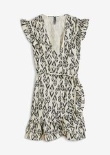 Kleid in Wickeloptik Gr. 42