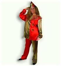 Clown Venezia S rot gold venezianischer Clown Kostüm Fasching 3-tlg.121180113