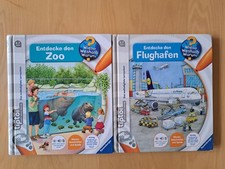 tiptoi Bücher 2 Stück - Entdecke den Zoo & Entdecke den Flughafen
