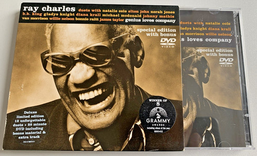 Dvd ray charles genius - cd/dvd,