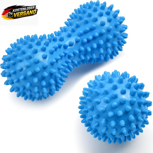 Faszienball set mit noppen - mit,