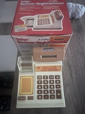 Solar Registrierkasse für Kinder Alt Kaufladen Vintage