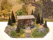 H0 Diorama HO 1:87 Haus
