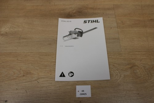Stihl gebrauchsanleitung - hs, 45