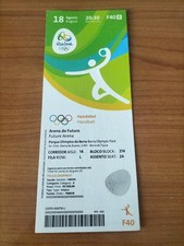 Used Ticket Olympic 18.08