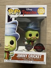 Funko Pop! Disney Pinocchio Jiminy Cricket 1026 Diamond Special Edition NEU OVP