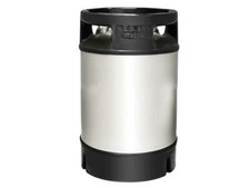 NC Keg Ball Lock Fass 9,0 Liter gebraucht mit Deckel Produktbehälter Bierfass