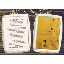 Schlüsselanhänger "Spuren im Sand" (*NEU*)