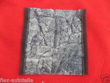 3D Aquarium Terrarium Deko Rückwand Struckturrückwand dünn Schiefer Felsen Grau 