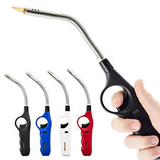 Stabfeuerzeug 4x Biegsam Nachfüllbar Jet Flame Sturm Feuerzeug Gas Feuerzeuge