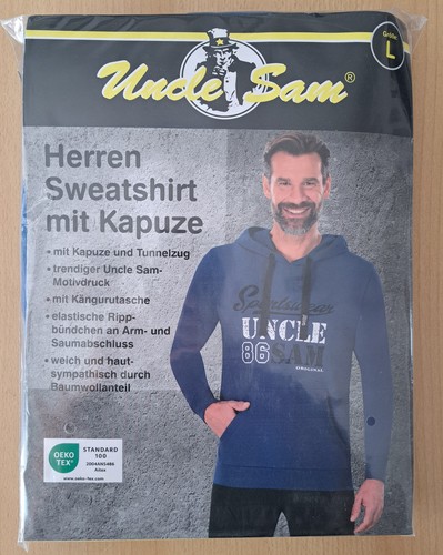 Uncle sam sweatshirt mit - uncle,