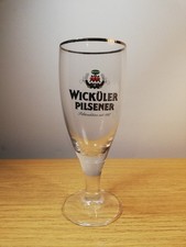 Glas Wicküler Pilsener, Höhe ca. 18 cm