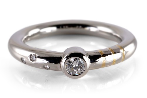 Ring diamanten insg ca - diamanten, insg.