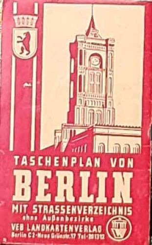 Taschenplan von berlin mit - taschenplan,