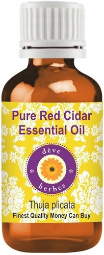 Red cedar essential oil - red,