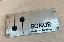 SONOR 70s Vtg Champion BADGE