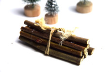 Holzstapel Miniatur Holz Bund