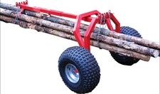 Baumstamm Forstanhänger