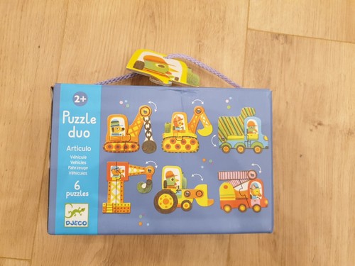 Djeco puzzle duo - duo, jahren