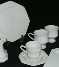 Gallo Porzellan Galerie de Porcelaine Leonardo weiß Teile zur Wahl