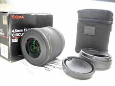 4,5mm AF 1:2.8 Cicular Fisheye Autofokus 180° Sigma EX F2.8HSM SLD DC für Sony A