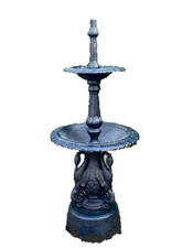 Springbrunnen - Etagenbrunnen - Schwanenbrunnen aus Gusseisen - (AN339)