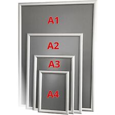 Alu Klapprahmen  DIN A1 A2 A3 A4 Posterrahmen Wechselrahmen Bilderrahmen