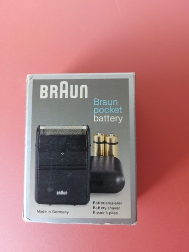 Braun pocket battery - braun, shaver