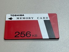 SRAM Memory Card Toshiba 256kB