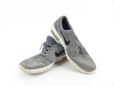 Nike SB Stefan Janoski Max Herren Sneaker Gr. 40 grau Leder Turnschuhe (18966)
