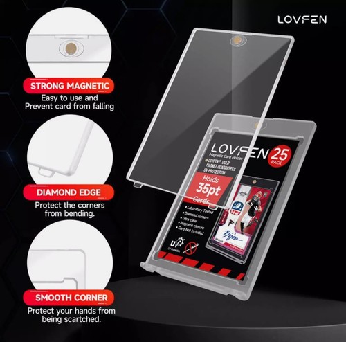 Magnetic card holder - 1x,