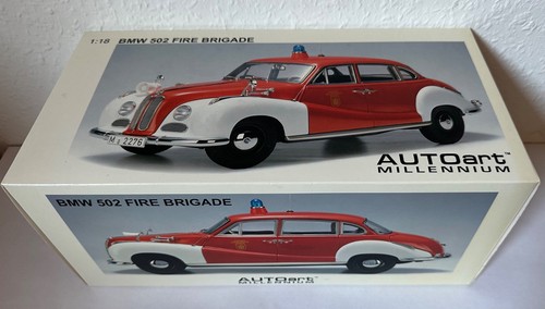 Autoart bmw 502 fire brigade - autoart,