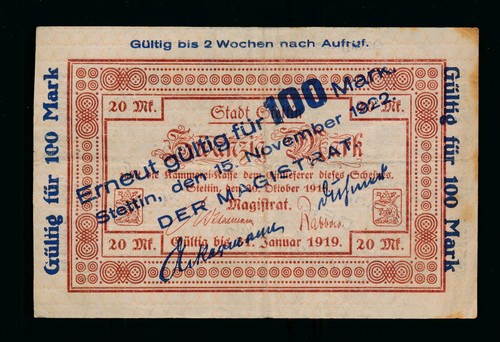 Stettin 100 mark - 100,