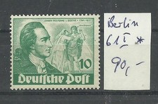 Berlin  Nr. 61 I (Plattenfehler) ungebraucht, wie postfrisch wirkend