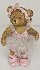 BALLERINA RUSS TEDDY TOWN BEAR COLLECTION SAMMLERFIGUR AUS 1990 VINTAGE BÄR 12cm