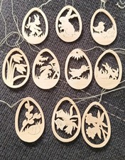 Baumanhänger Osterstrauch OSTERN / Frühling Dekoration 10 Stück, Neu